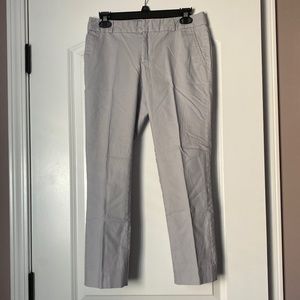 Banana Republic Factory Hampton Fit Gray Cropped Pants